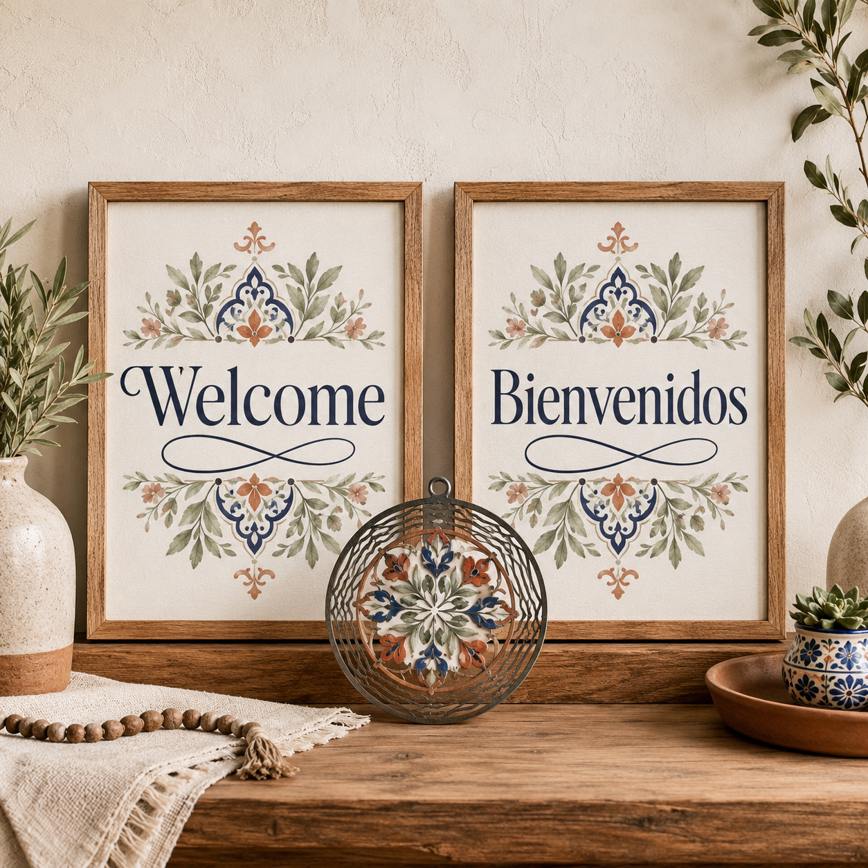 English + Spanish Designs