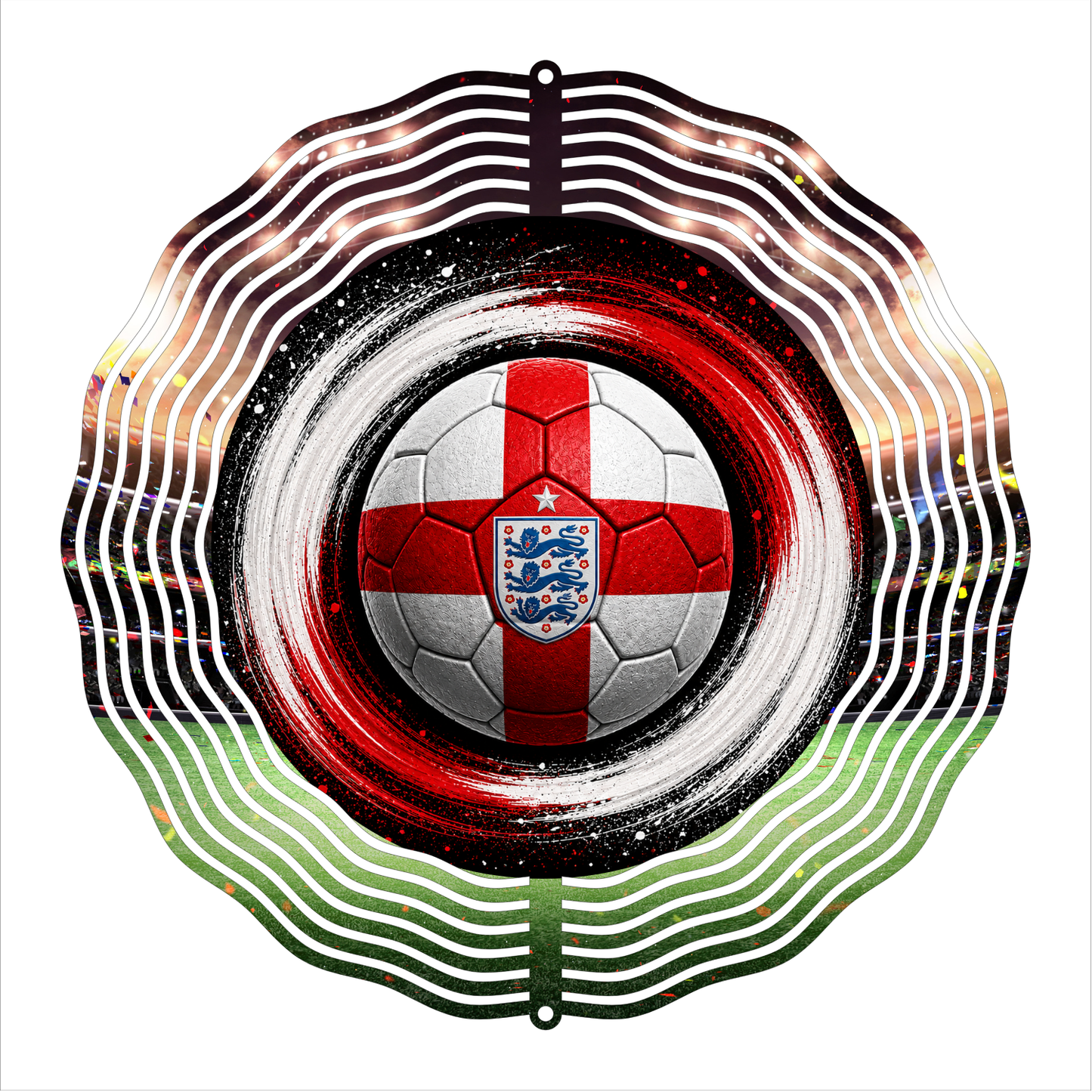8" Soccer Fan Wind Spinner